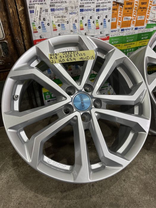 Dezent нові диски r18 5/108 7j et47.5 литі форд вольво тд ford volvo