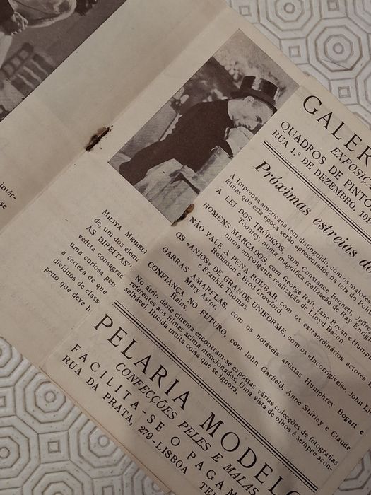 Programa antigo filme português um homem as direitas