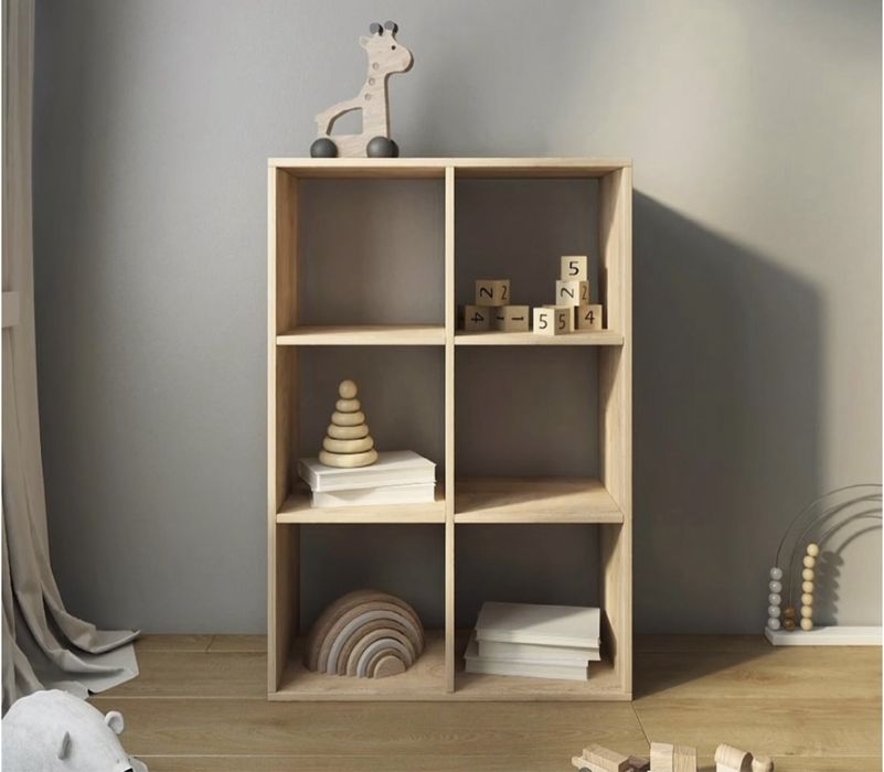 Стелаж дитячий Полиця Шафа Будинок для іграшок Полка дитяча Тумба
