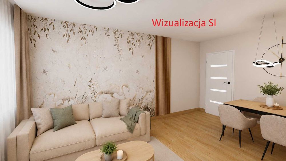 54 m² | 3 pokoje | Po generalnym remoncie | Winda | Loggia ul. Starzyńskiego