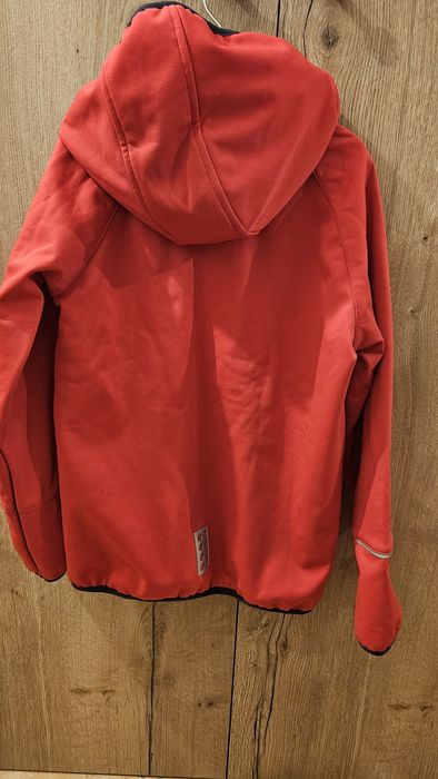 Softshell różowy rozm 140 stan idealny