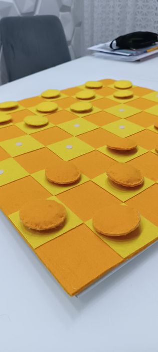 Шашки фетрові, ігри настільні