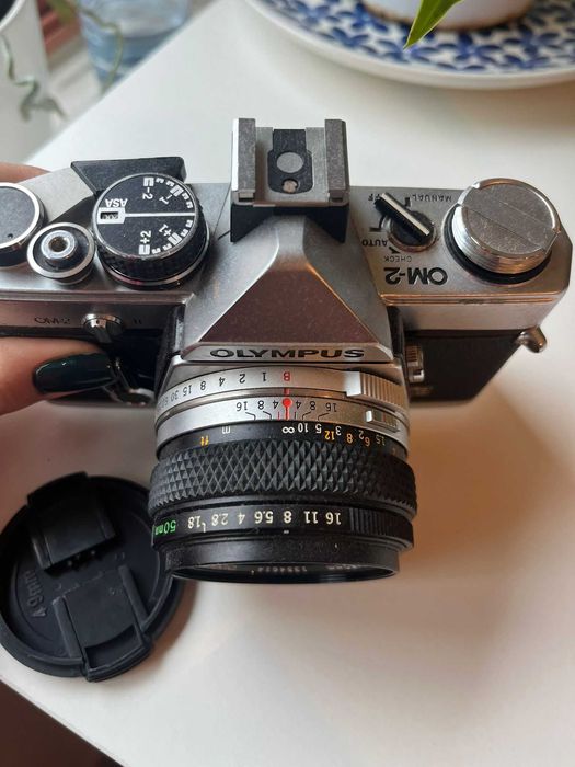 Máquina fotográfica analógica Olympus Om-2