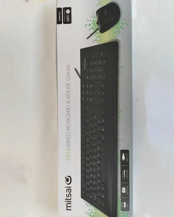 teclado mitsai C210 wired keyboard