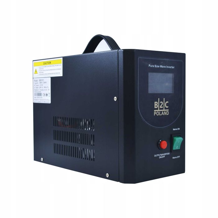 Інвертор B2C polska 1000W ДЖБ ИБП Безперебойник Инвертор Для котла ДЖБ