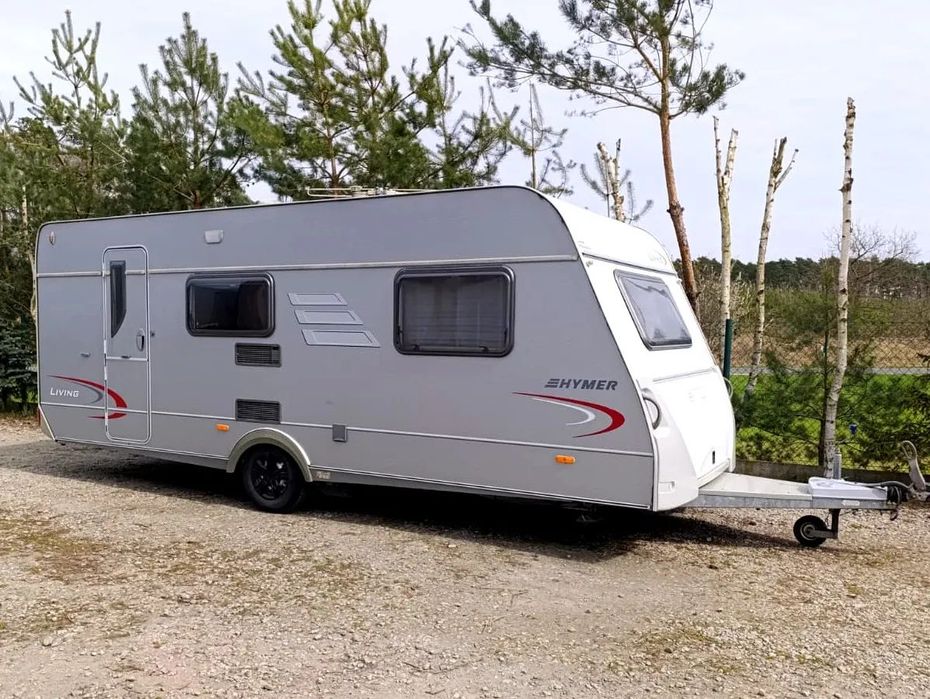 Hymer-Eriba Living 525 TK 560 Hobby 490 KMF  Piętrowe łóżka 6 osób 3 pokoje Mover Napęd Bardzo zadbana