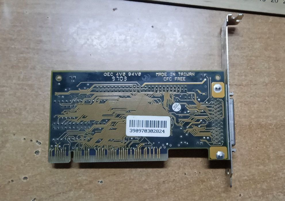 Tekram DC-390 SCSI контроллер раритет 1995 год