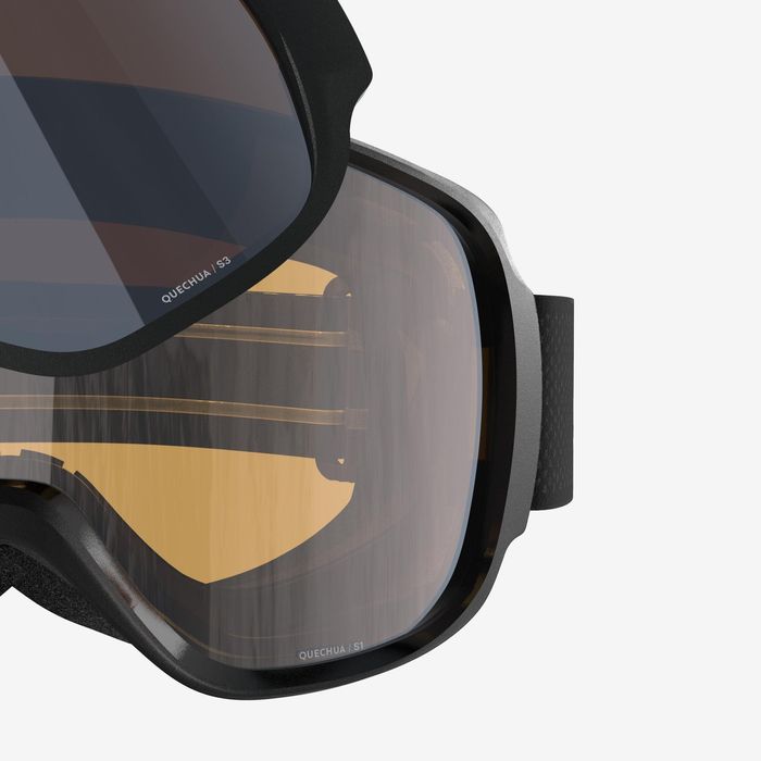 MÁSCARA DE SKI E SNOWBOARD ADULTO E CRIANÇA QUALQUER TEMPO - G 500 I