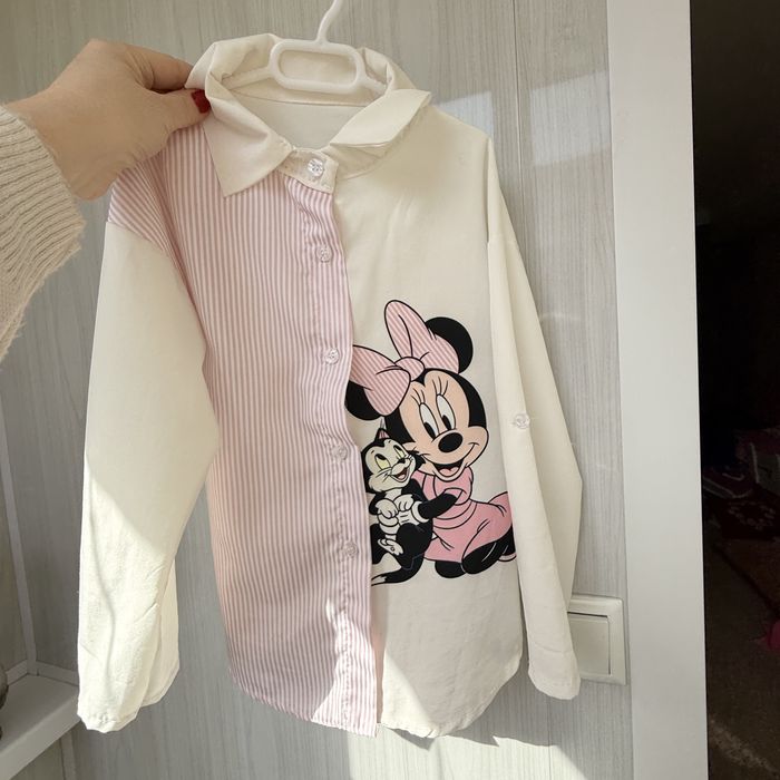 Блуза рубашка микки