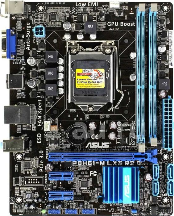 Материнская плата 1155 Asus Msi Gigabyte Asrock