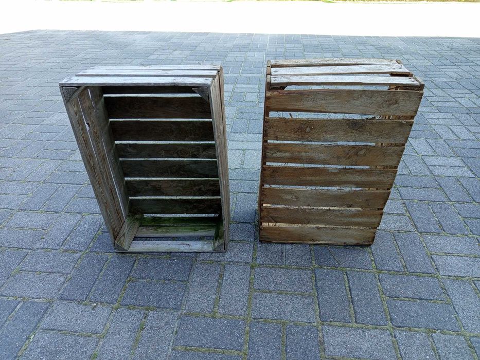 Skrzynki drewniane