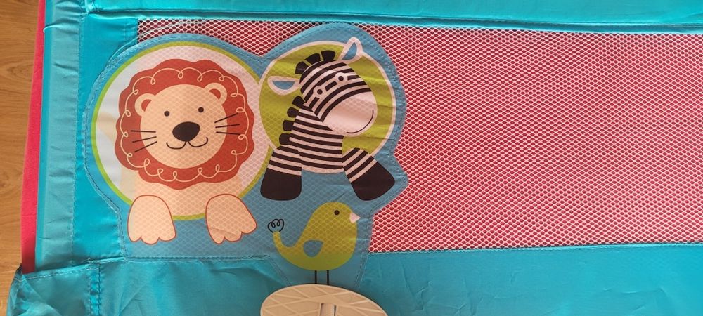 Protetor lateral de cama portátil