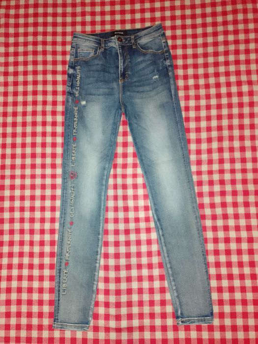 Spodnie damskie jeans Desigual rozmiar XS