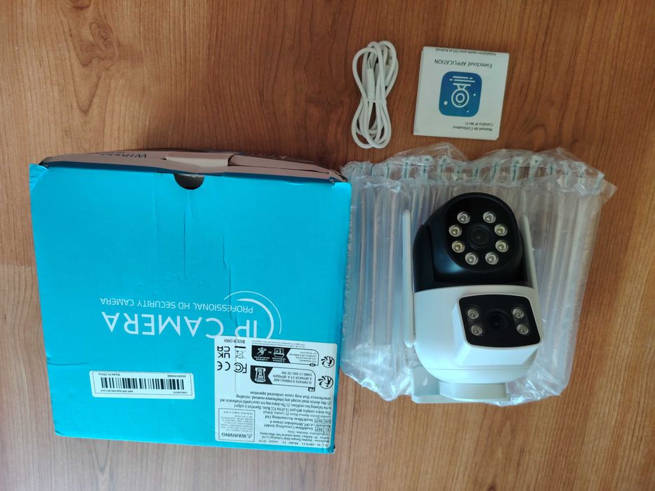 Câmara vigilância dupla WI-FI