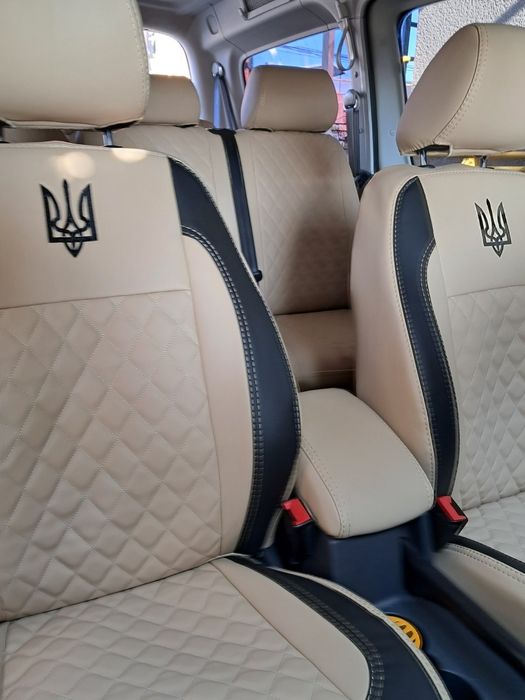 Преміум чохли екошкіра алькантара octavia a7,VW,AUDI,RENAULT,SKODA