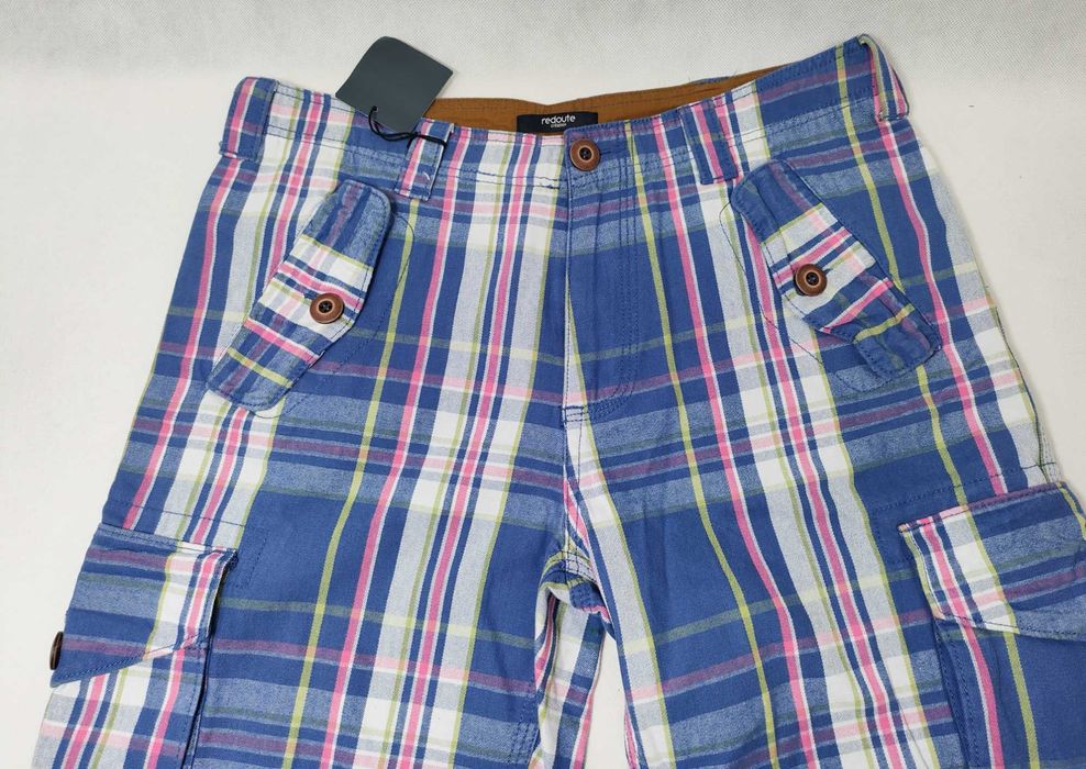 Spodenki męskie 48 S bojówki bawełniane  SKM034 LA REDOUTE