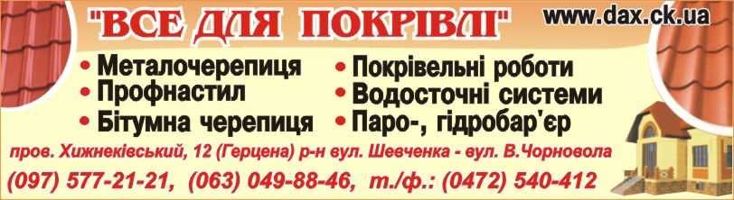 Профнастил та металочерепиця