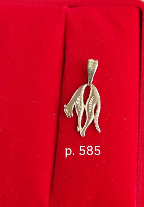 Zawieszka złota 585 pantera