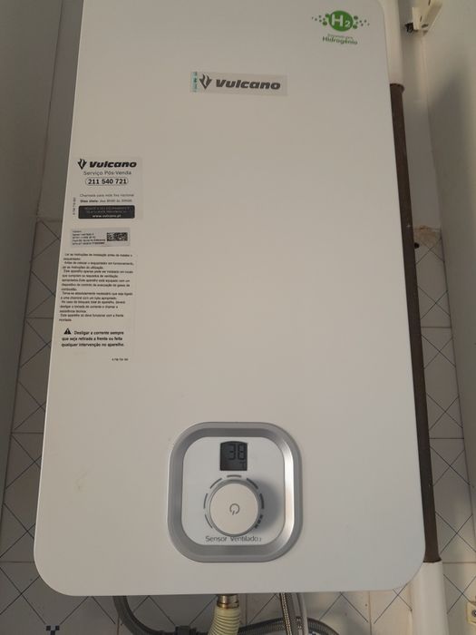 Esquentador Vulcano Sensor Ventilado 2 – Excelente Estado e a Funcionar