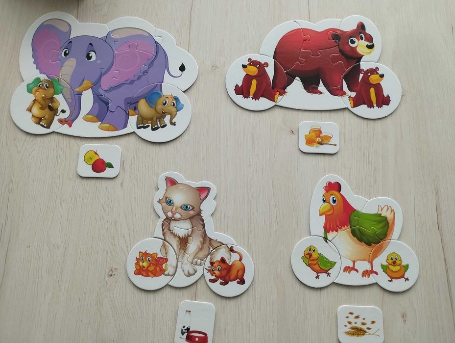 Puzzle małego bystrzaka