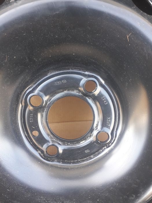 Koło zapasowe felga 15 Volkswagen Audi Seat 4x100 et43
