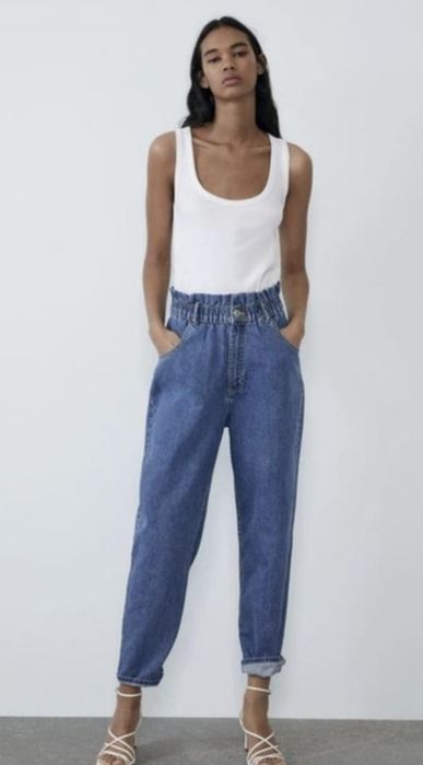 Джинси baggy fit Zara розмір 44