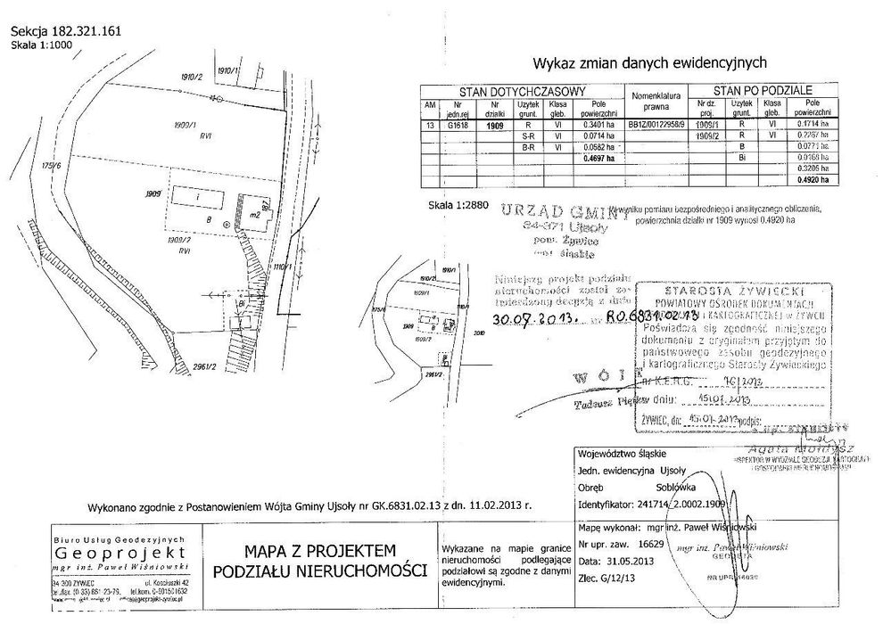 Dom do zamieszkania z dużą działką w Soblówka