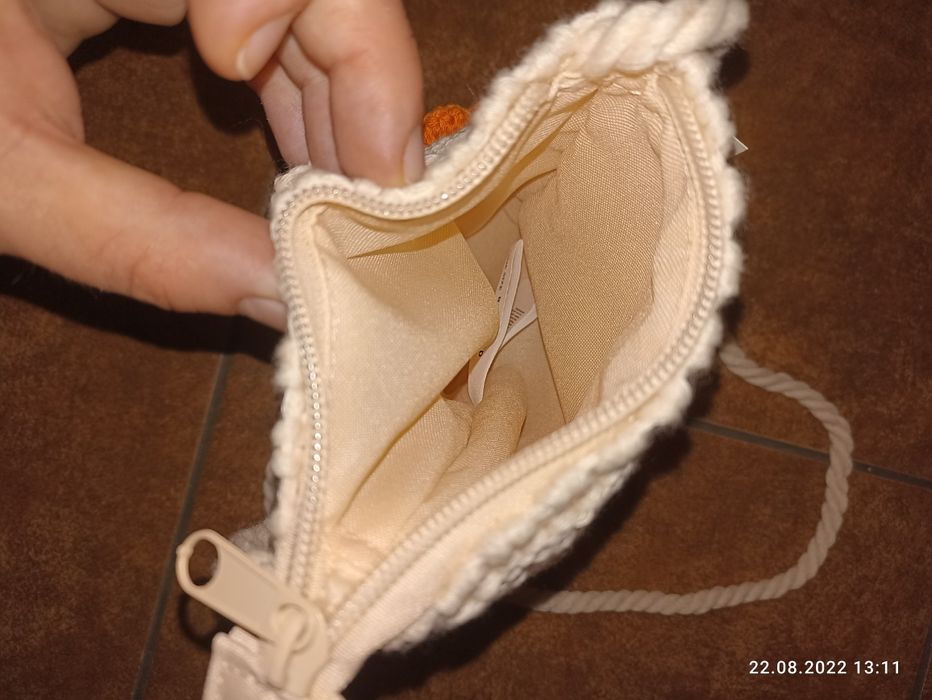 Szydełkowa torebka dla dziewczynki prezent