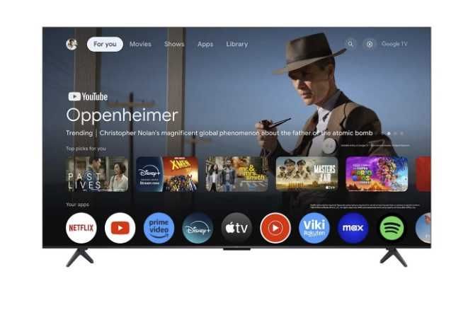 Telewizor TCL 55C61KS 55" QD-Mini LED 4K 60Hz Google TV Dolby Vision