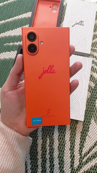 Jolla Phone 2026 The Orange 12/256 GB – Sailfish OS – stan idealny, komplet, faktura