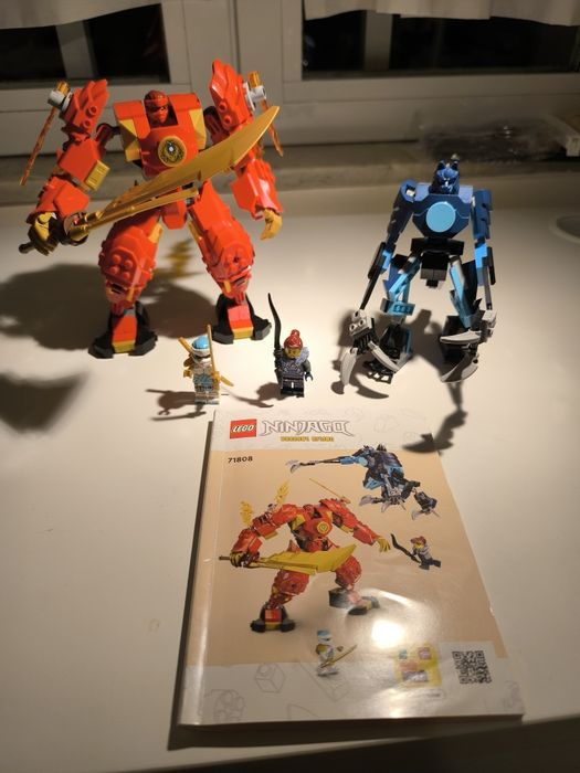 (322pcs) Lego Ninjago Kai's Elemental Fire Mech 71808