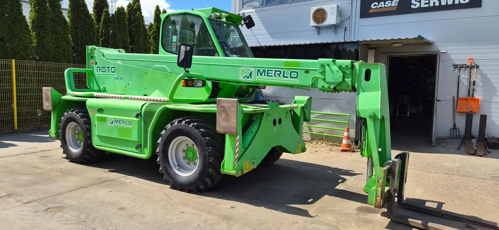 Merlo ROTO 38.16  Ładowarka MERLO ROTO 38.16 po serwisie u autoryzowanego dealera MERLO