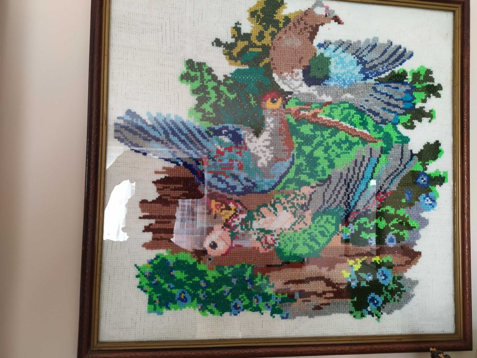 Obraz wyszywany krzyżykiem