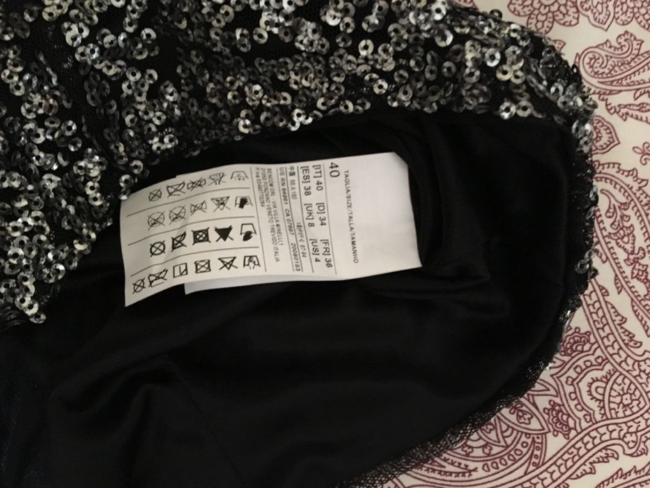 Calções de Festa em Lantejoulas, Benetton