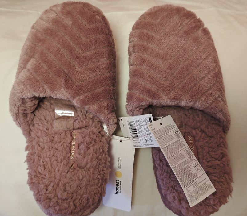 Chinelos pantufas rosa