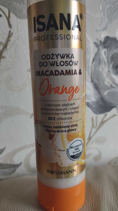 Odżywka do włosów Macadamia & Orange / Isana Professional