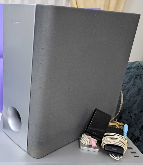 sistema de som wireless SONY (amplificador/radio/dvd)