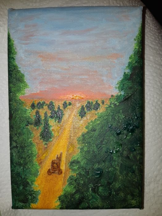 Pintura, Tela 10 x 15, Óleo.
Painting, Canvas 10 x 15, Oil.