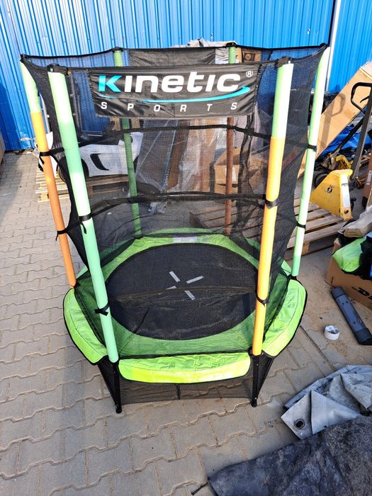 Trampolina Kinetic sports 140cm domowa  dla dzieci