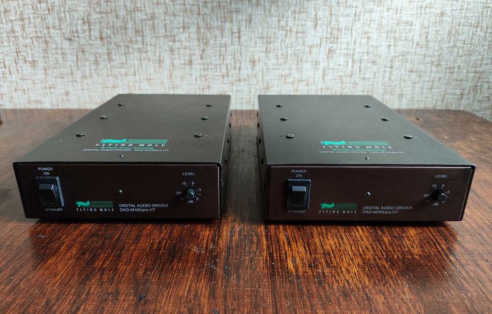 Flying Mole DAD-M100pro, два моноусилителя мощности, 100W 8ohm, Japan