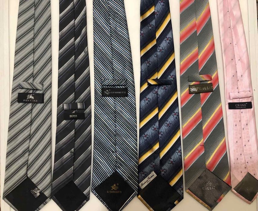 Галстуки разные ретро