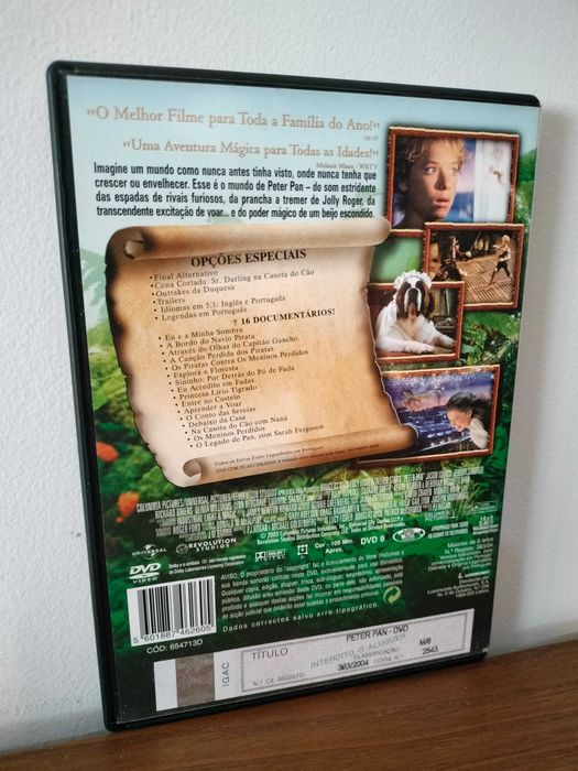 Filme DVD: Peter Pan