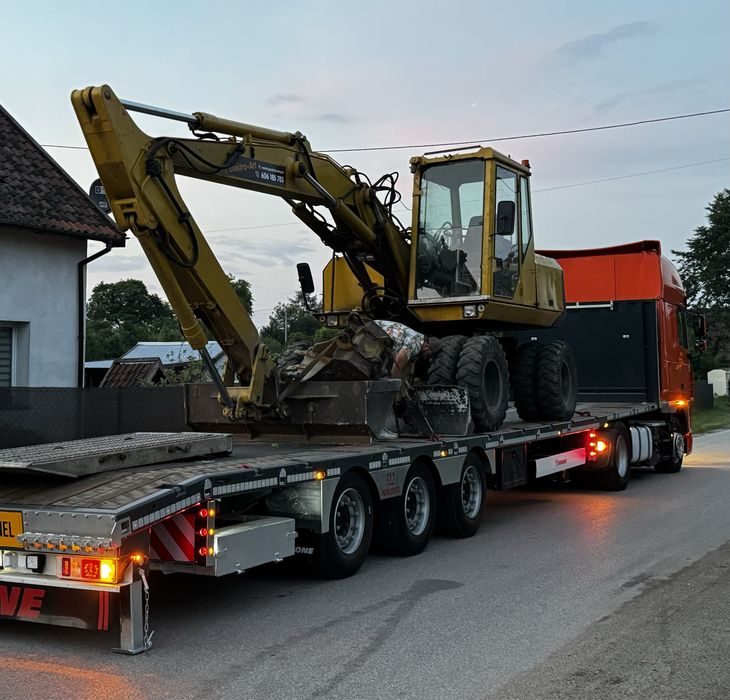 Usługi koparko-ładowarka, koparka 14ton, mini koparka