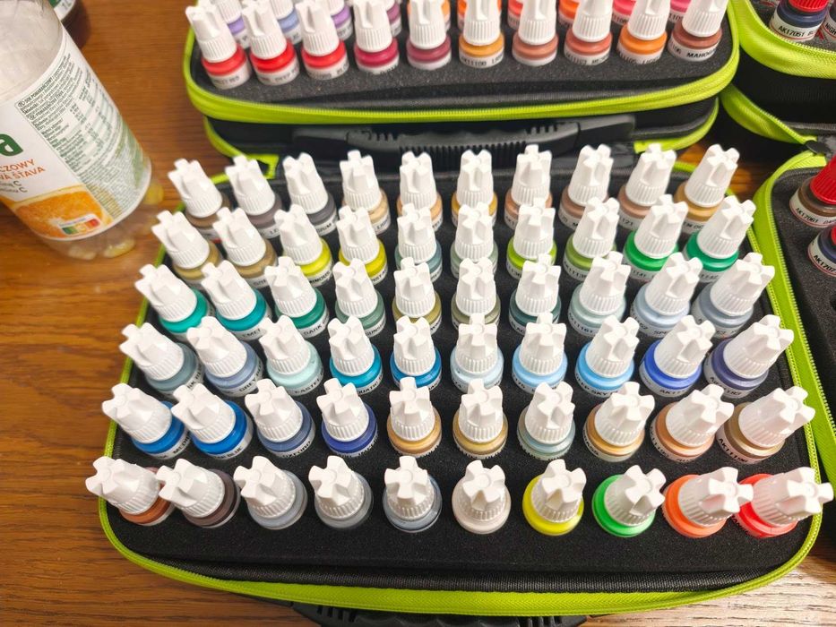 Farby AK Interactive 3.0 + Quick Paint Combo + Duncan - Ponad 200 szt!