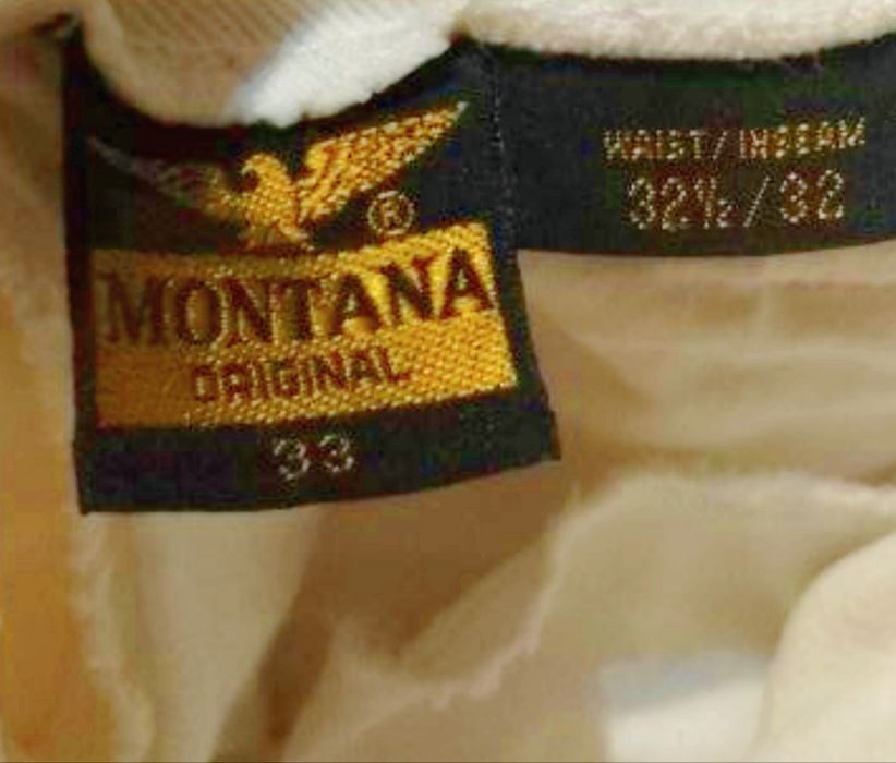 Джинси Montana белие р.33х32
