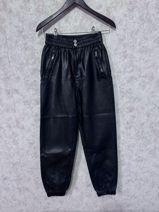 Шкіряні штани.Джогери