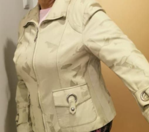 Kurtka skórzana. Skóra naturalna. Rozm. XXL (zawyżony)