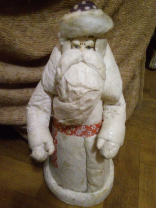 Дед Мороз из ваты