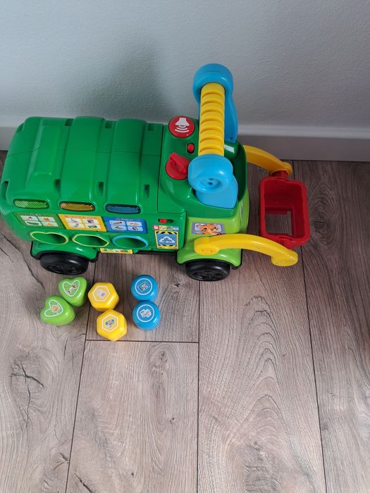Śmieciarka jeździk Vtech język NIEMIECKI