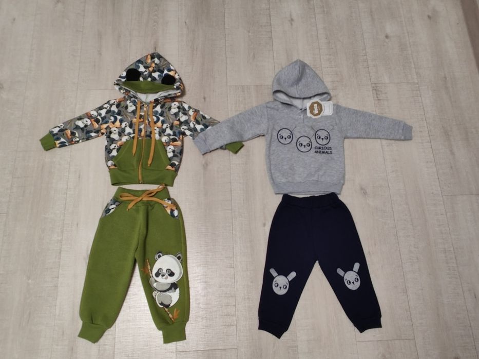 Нові спортивні костюми на щільному флісі 12 міс. 80см